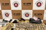 PM apreende arma, drogas e câmeras clandestinas durante ação em Itabuna