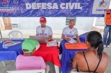 Defesa Civil leva ações de apoio humanitário e prevenção à Lagoa do Salitre durante o Prefeitura Presente