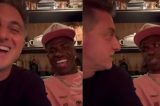 Luciano Huck encontra Vini Jr. e revela ‘broca’ de Virginia: “Brava”