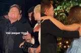 Leonardo rouba a cena em aniversário de 15 anos da neta e web não perdoa: “puro álcool”