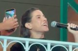Raquel Lyra surpreende, canta e dança na abertura do São João de Caruaru