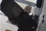 Vídeo mostra homem invadindo loja e roubando televisão em Garanhuns, no Agreste de Pernambuco