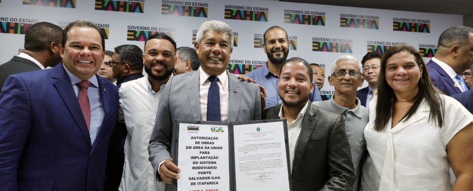 “Marco histórico para o estado”, diz Jerônimo Rodrigues ao autorizar início das obras em terra da Ponte Salvador–Itaparica “Marco histórico para o estado”, diz Jerônimo Rodrigues ao autorizar início das obras em terra da Ponte Salvador–Itaparica