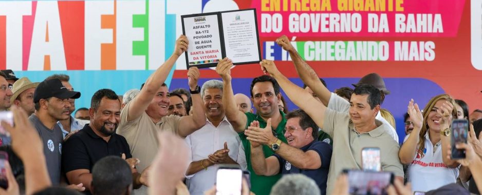 Mais de R$ 45 milhões em obras de pavimentação melhoram a mobilidade de Santa Maria da Vitória