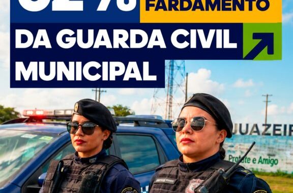 Prefeitura de Juazeiro reajusta em 62% o auxílio-fardamento dos Guardas Civis Municipais Prefeitura de Juazeiro reajusta em 62% o auxílio-fardamento dos Guardas Civis Municipais