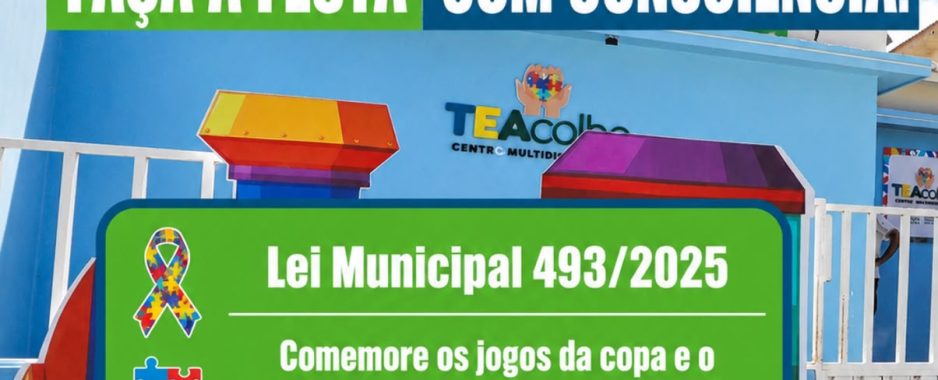 Casa Nova reforça proteção aos autistas com Lei Municipal que proíbe fogos com barulho e amplia políticas de inclusão Casa Nova reforça proteção aos autistas com Lei Municipal que proíbe fogos com barulho e amplia políticas de inclusão