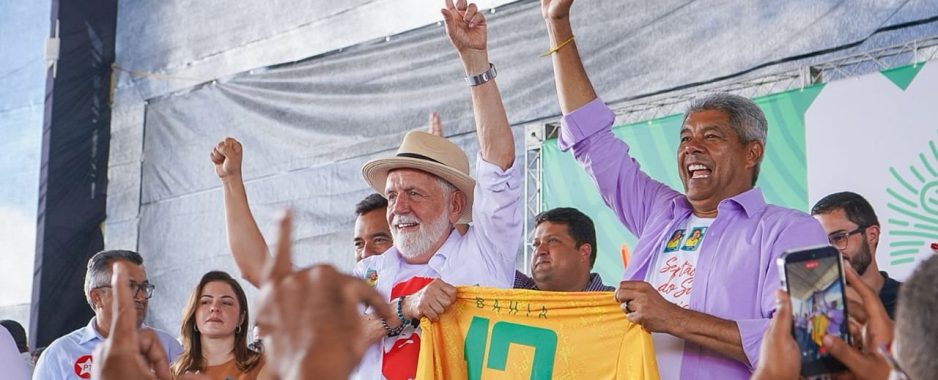 Em Juazeiro, Jerônimo exalta parceria com Andrei e Lula e diz que cidade vive novo ciclo de desenvolvimento