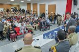 Andrei Gonçalves reforça parceria com forças de segurança durante homenagem ao secretário estadual Marcelo Werner, que recebeu o título de Cidadão Juazeirense