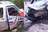 Vítima de acidente entre van e caminhonete morre após três dias internada