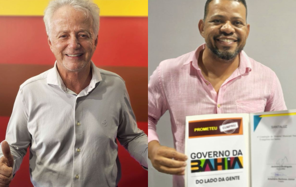 Abandonaram o barco! Ex-aliados de ACM Neto, prefeitos de Araçás e Santaluz declaram apoio à Jerônimo