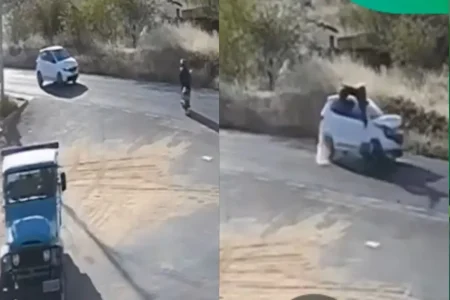 VÍDEO: Acidente deixa uma pessoa morta após atropelamento na BA-245 no sudoeste baiano