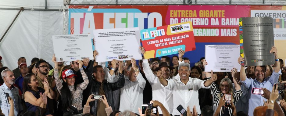 Investimentos do Estado em infraestrutura, água, saúde e conectividade ampliam a qualidade de vida em Rio de Contas