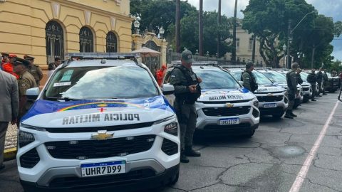 Governo de Pernambuco entrega 70 novas viaturas e mais de 5,5 mil armamentos