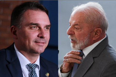 Flávio, o mau candidato, em empate técnico com Lula, o mau presidente