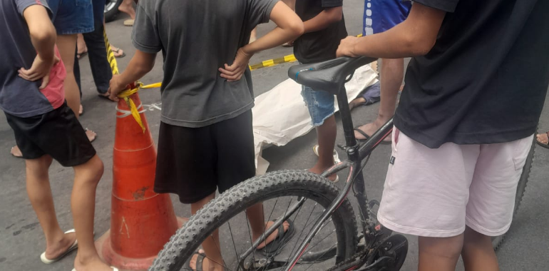 Idoso é atropelado e morto por motoqueiro em alta velocidade em Juazeiro