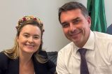 Eduardo Bolsonaro defende Júlia Zanatta como vice na chapa de Flávio à Presidência: ‘Este é o caminho’    