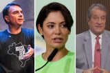 Michelle deixa de seguir enteados e publica versículos em meio à crise na família Bolsonaro