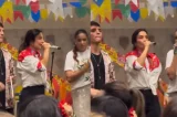 Ivete Sangalo sobe ao palco e anima festa junina na escola das filhas em Salvador