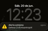 PF investigará possível ataque hacker após alerta falso da Defesa Civil PF investigará possível ataque hacker após alerta falso da Defesa Civil