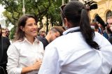 Raquel evita alinhamento