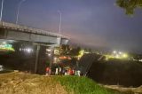 Ponte desaba no Acre 2 anos após inauguração; 4 pessoas ficaram feridas