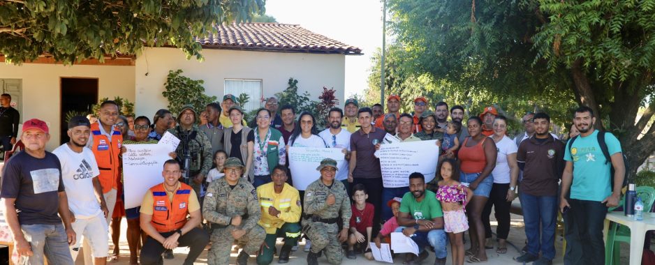 Caravana Bahia Sem Fogo avança com ações de prevenção a incêndios florestais no Norte da Bahia