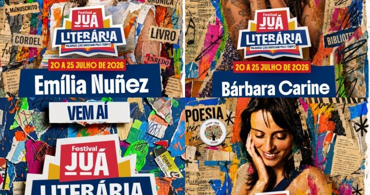 Juazeiro se transforma na capital da literatura brasileira com grandes nomes da cultura nacional durante o Juá Literária em julho