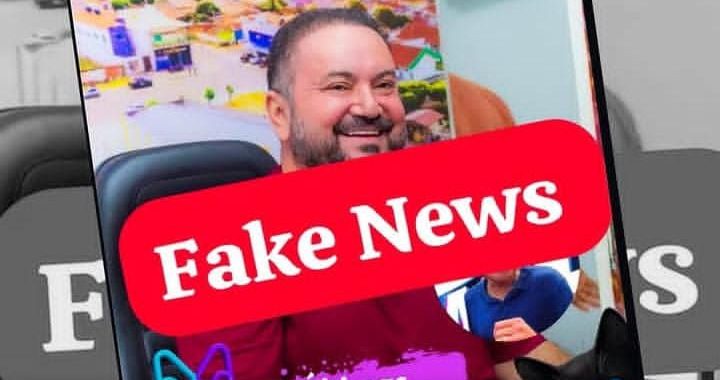 O Prefeito Cleivynho Sampaio esclarece que a informação divulgada por um blog da região é falsa e não condiz com a realidade.