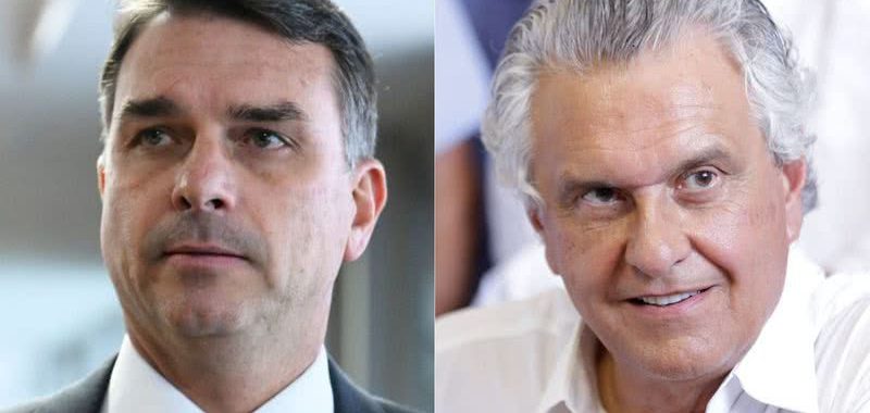 Caiado ironiza Flávio após carta de Bolsonaro: “Quem manda?”