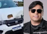 Filho de ex-vocalista da Cavaleiros do Forró sofre acidente a caminho do velório do pai; saiba mais