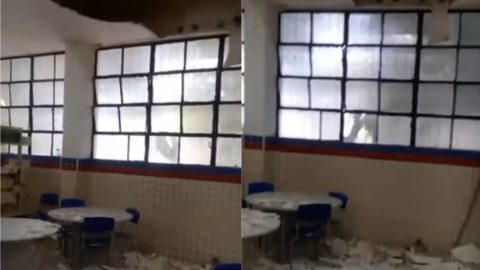 Globo repercute desabamento de escola e Record destaca investigação sobre contrato da Educação na gestão Raquel Lyra