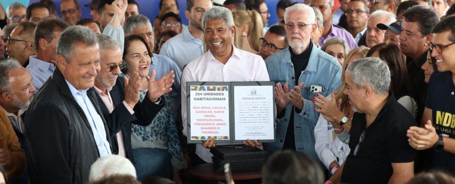 Em Vitória da Conquista, Jerônimo Rodrigues entrega e autoriza mais de R$ 600 milhões em investimentos para Sudoeste baiano