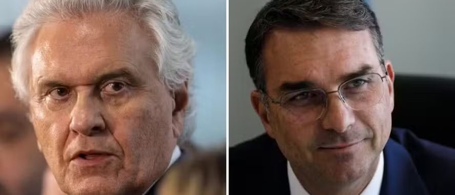 Caiado critica candidatura de Flávio e diz que ‘o barco está afundando e os aliados já começaram a pular fora’