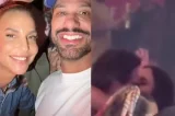 Ivete Sangalo e empresário Tiago Maia são flagrados aos beijos em show de Belo