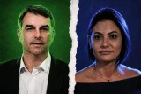  Michelle Bolsonaro parece ter sido picada pela mosca azul