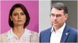‘Completamente desinformada’, diz Flávio Bolsonaro após Michelle repostar vídeo sobre festas de Vorcaro ‘Completamente desinformada’, diz Flávio Bolsonaro após Michelle repostar vídeo sobre festas de Vorcaro