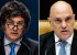 STF reage após Milei chamar Alexandre de Moraes de “lixo careca”